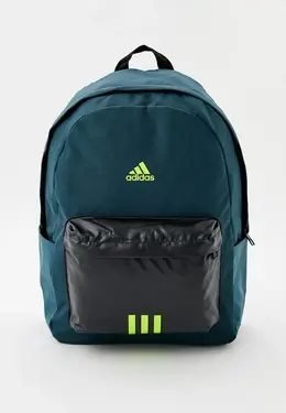 adidas: Зелёный рюкзак 