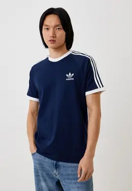 adidas Originals: Синяя футболка 