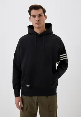 adidas Originals: Чёрная толстовка 