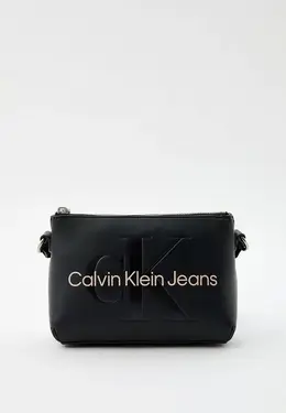 Calvin Klein Jeans: Чёрная сумка