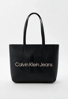 Calvin Klein Jeans: Чёрная сумка