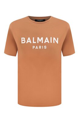 Balmain: Хлопковая футболка 