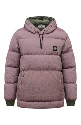 Stone Island: Фиолетовая куртка 