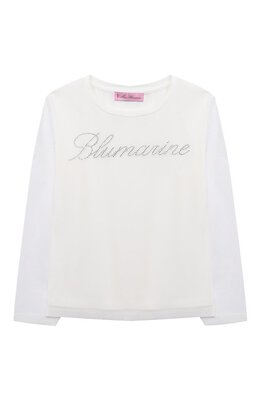 Blumarine: Свитшот со стразами 