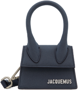 Jacquemus: Тёмный клатч Le Chiquito Homme