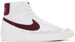 Nike: Белые кроссовки Blazer Mid 77