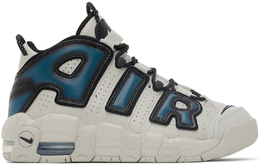 Nike: Серые кроссовки  Air More Uptempo