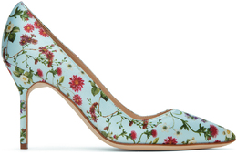 Manolo Blahnik: Синие туфли  BB