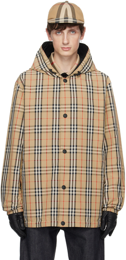 Burberry: Чёрная куртка 