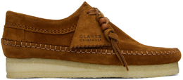 Clarks Originals: Коричневые лоферы