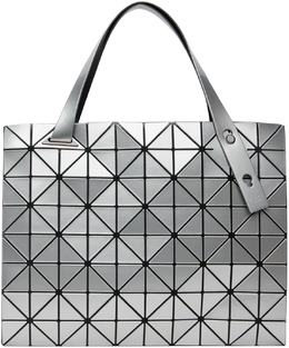 Bao Bao Issey Miyake: Серебристая сумка