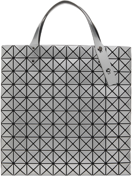 Bao Bao Issey Miyake: Серебристая сумка