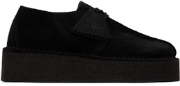 Clarks Originals: Чёрные лоферы