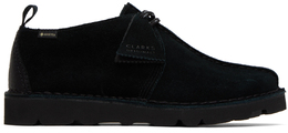 Clarks Originals: Чёрные ботинки