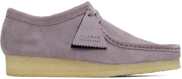 Clarks Originals: Фиолетовые туфли