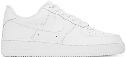 Nike: Белые кроссовки Air Force 1