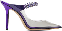 Jimmy Choo: Фиолетовые туфли  Bing 100