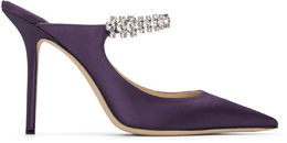 Jimmy Choo: Фиолетовые туфли  Bing 100