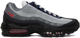 Nike: Чёрные кроссовки Air Max 95