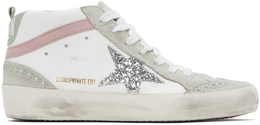 Golden Goose: Серые кроссовки  Mid Star