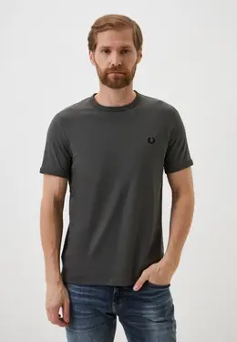 Fred Perry: Футболка цвета хаки 