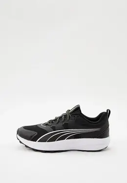 PUMA: Чёрные кроссовки 