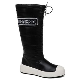 Love Moschino: Чёрные угги