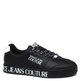 Versace Jeans Couture: Чёрные кеды 