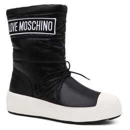 Love Moschino: Чёрные угги