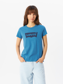 Levi's: Синяя футболка 