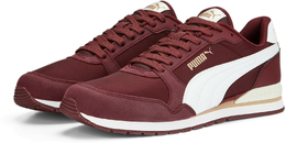 PUMA: Бордовые кроссовки  ST Runner