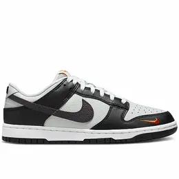 NIKE: Чёрные кроссовки  Dunk Low