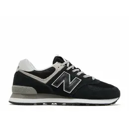 New Balance: Чёрные кроссовки  574