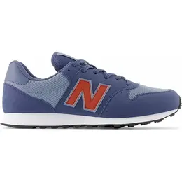 New Balance: Синие кроссовки  500