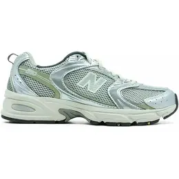 New Balance: Серебристые кроссовки  530