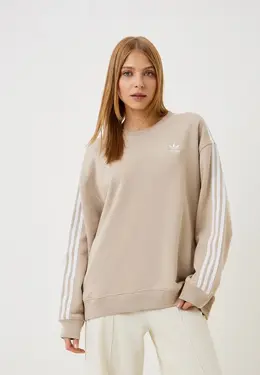 adidas Originals: Бежевый свитшот 