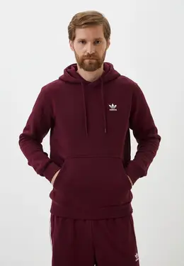 adidas Originals: Бордовая толстовка 