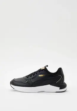 PUMA: Чёрные кроссовки 