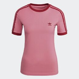 Adidas: Розовая футболка  Adicolor