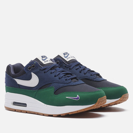 Nike: Синие кроссовки  Air Max 1