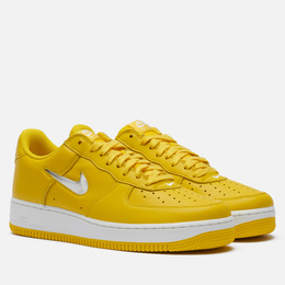 Nike: Жёлтые кроссовки Air Force 1 Low Retro