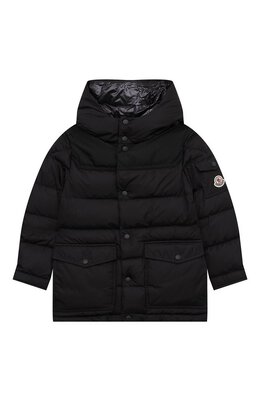 Moncler: Куртка с капюшоном