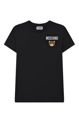 Moschino: Хлопковая футболка 