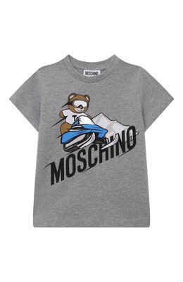 Moschino: Хлопковая футболка 