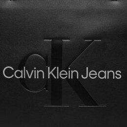 Calvin Klein Jeans: Чёрная сумка