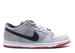 Nike: Серые кроссовки  Dunk Low Pro SB