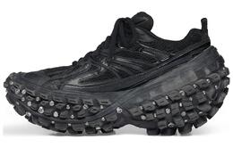 Balenciaga: Чёрные кроссовки 
