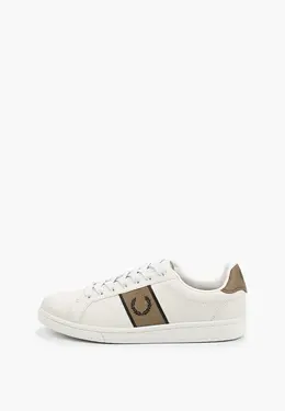 Fred Perry: Белые кеды 