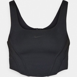 Nike: Чёрный топ  Sportswear