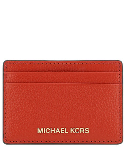 Michael Kors: Красный картхолдер Jet Set